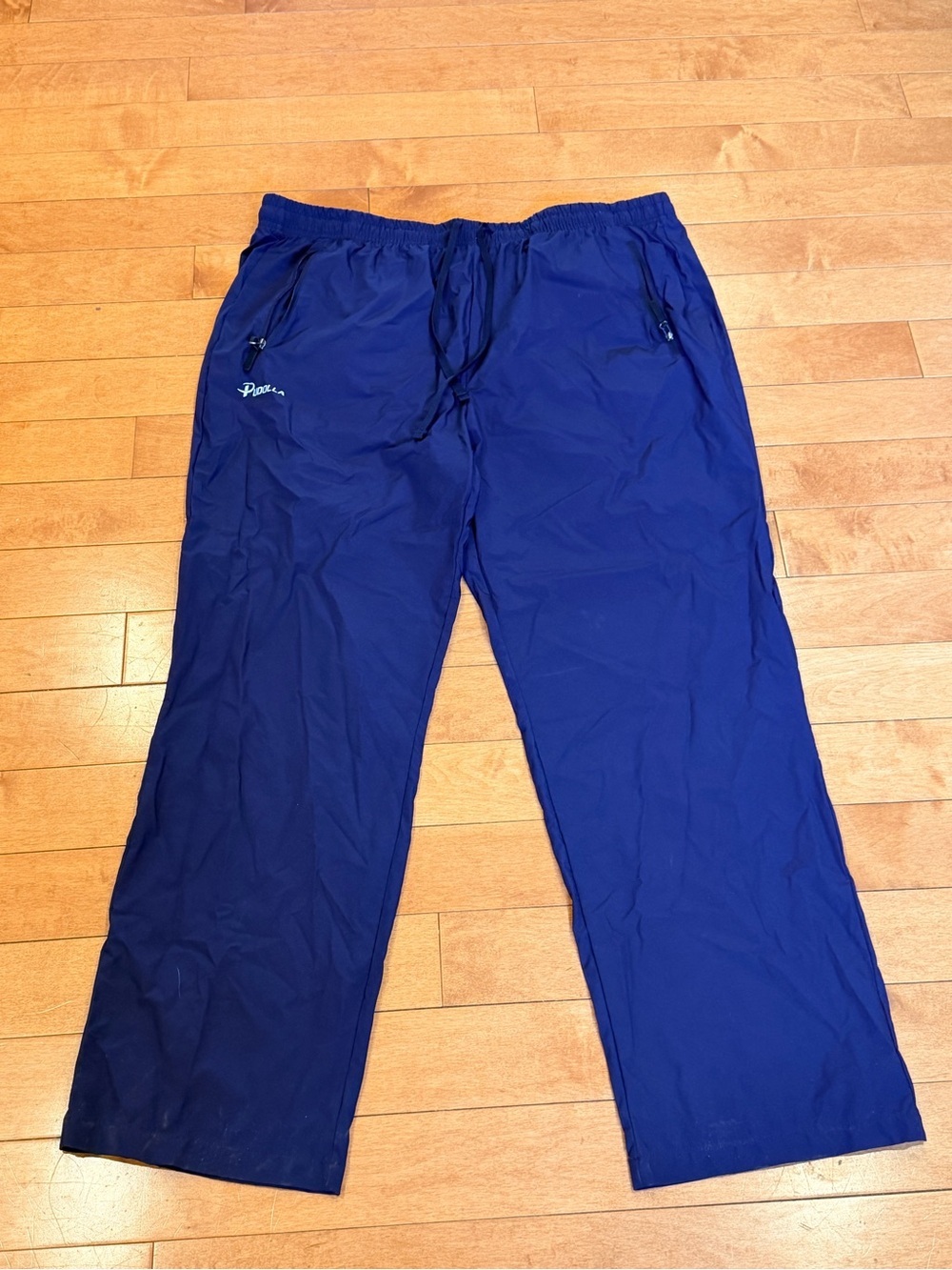 Pudolla Unisex Blue Athletic Pants XXL NWOT